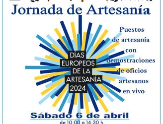 Cartel de la Jornada de Artesanía para los Días Europeos de la Artesanía