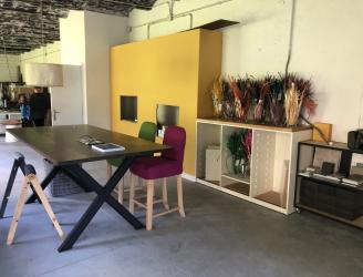 Foto de nuestro taller, en donde se va a realizar la jornada, y que esta situado en un ambiente único.