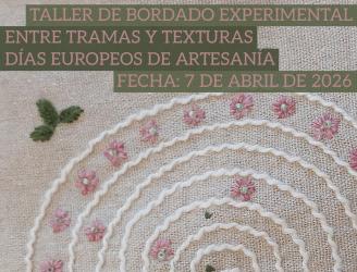 Taller de bordado experimental: entre tramas y texturas