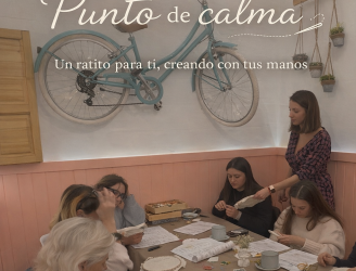 Un ratito para ti, borda un mini tesoro.