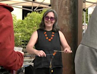 Modelado de vidrio a la llama