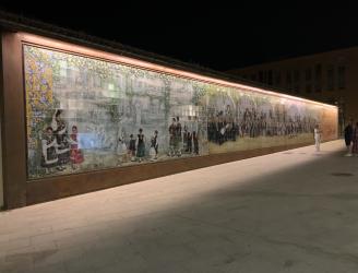 Mural de Las Mondas, junto a los Juzgados 