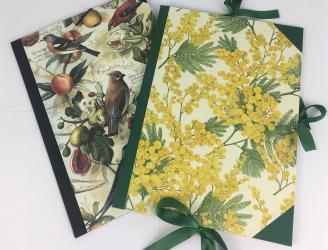 Encuadernación, carpeta con lazo