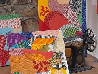 Taller textil abstracto