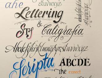 Caligrafía y lettering