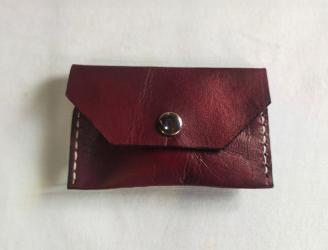 Taller de cuero, monedero