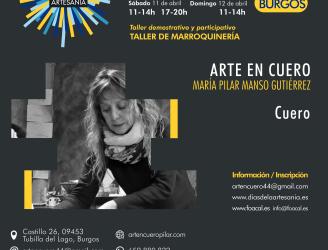 MARÍA PILARA MANSO_ARTE EN CUERO_TALELR DE MARROQUINERÍA