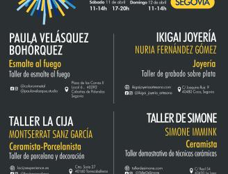 4 TALLERES ARTESANOS DE LA PROVINCIA DE SEGOVIA ABREN SUS PUERTAS PARA CELEBRAR LOS DÍAS EUROPEOS DE LA ATESANÍA