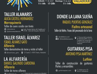 5 TALLERES ARTESANOS DE LA PROVINCIA DE VALLADOLID ABREN SUS PUERTAS PARA CELEBRAR LOS DÍAS EUROPEOS DE LA ATESANÍA