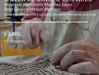 Taller de mimbre cerámico