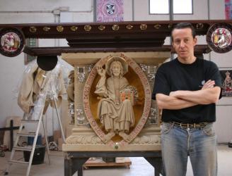 Altar mayor de Basílica y Real Santuario de Nuestra Señora de la Cabeza