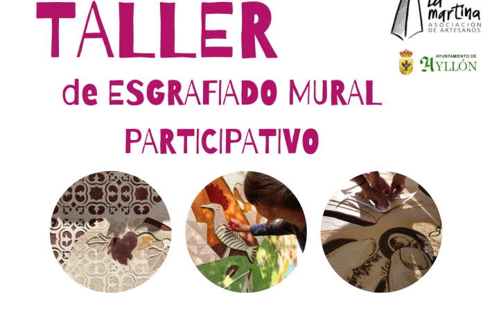 Taller de esgrafiado mural participativo