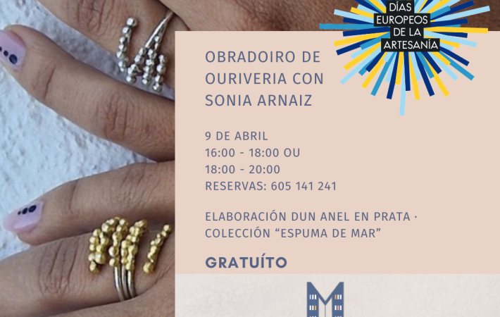 Obradoiro de Ourivería con Sonia Arnaiz