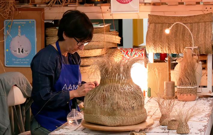 Estudio de espartería. 
