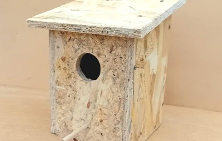 Elaboración de casa nido