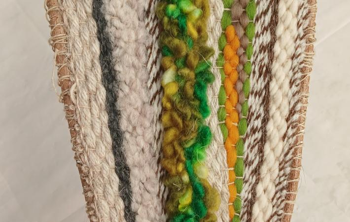 Tejido con lanas / artileaz ehunduta