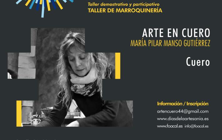 MARÍA PILARA MANSO_ARTE EN CUERO_TALELR DE MARROQUINERÍA