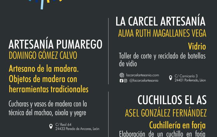 3 TALLERES ARTESANOS DE LA PROVINCIA DE LEÓN ABREN SUS PUERTAS PARA CELEBRAR LOS DÍAS EUROPEOS DE LA ATESANÍA