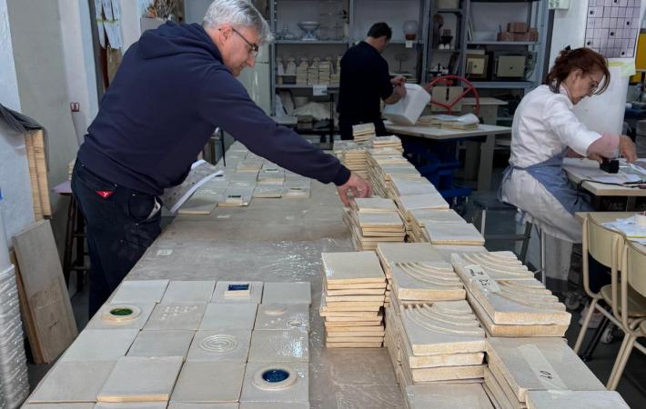 elaboración del mural