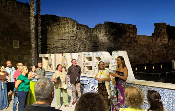 Ruta turística nocturna por los murales cerámicos. 