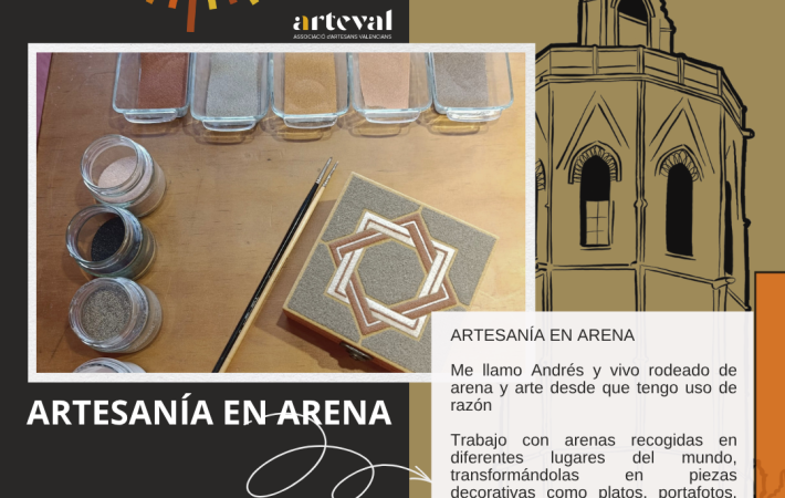 ARTESANÍA EN ARENA