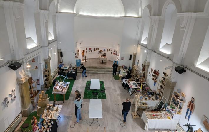 Interior de la Capilla en los días europeos del año pasado.
