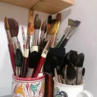 Mis herramientas para pintar en seda natural