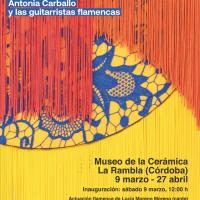 Cartel de la nueva exposición Museo de la Cerámica La Rambla