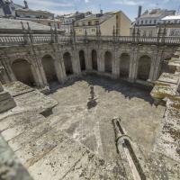 vista aérea claustro catedral de Lugo
