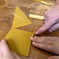 Parte práctica de elaboración de velas