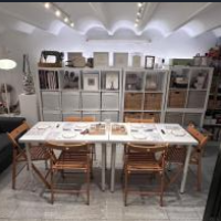 Un espacio acogedor y con mucho arte