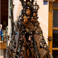 Trabajos realizados por el escultor Manuel López Pérez