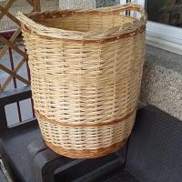 CESTO ALTO CREADO CON MIMBRE