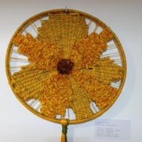 Ejemplo de Tapiz circular de Carmen Espinel Olanda 