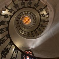 Antigua escalera de la Casa del Huerto