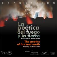 Cartel la poética del fuego y la tierra 