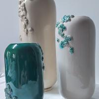 Vasijas motivos marinos.